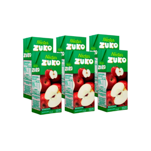 Jugos de Manzana. 200 ml
