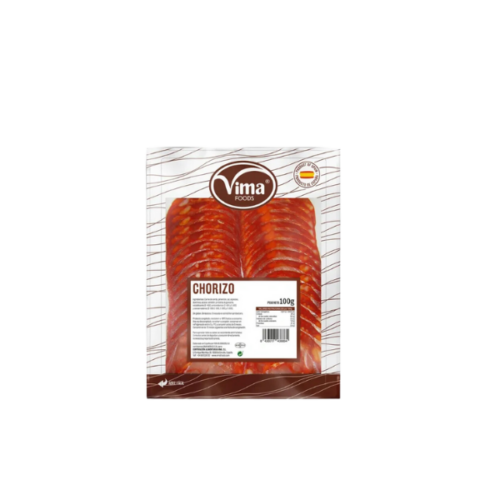 Chorizo español lasqueado. 100g