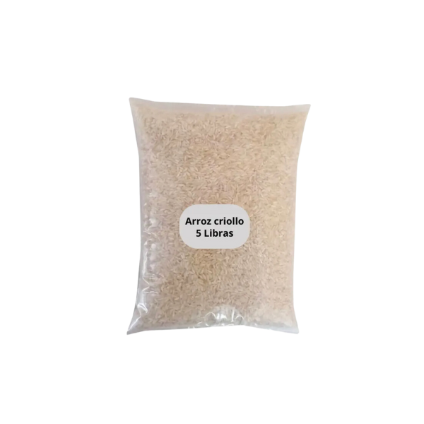 Arroz criollo. 5 Lb