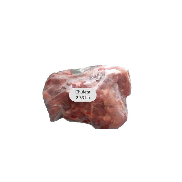 Chuleta de carnero. 2.33 Lb