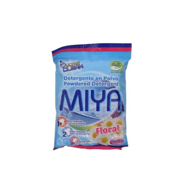 Detergente en polvo. 1.5 KG Miya