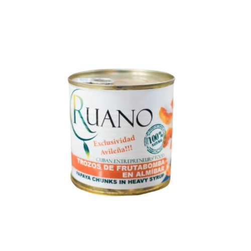 Dulce de Frutabomba en almíbar. 450g