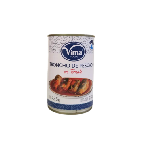 Troncho de Pescado en Tomate. 425 Gr